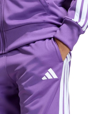 Conjunto deportivo Adidas con cierre para niña