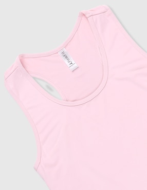 Set top deportivo Pink Fit para entrenamiento niña