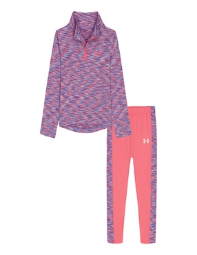 Conjunto deportivo regular Under Armour con elástico para niña