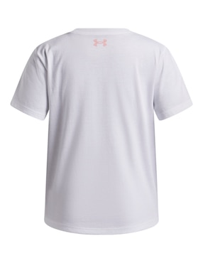 Playera deportiva para entrenamiento Under Armour UA G Forever SSWHT de niña