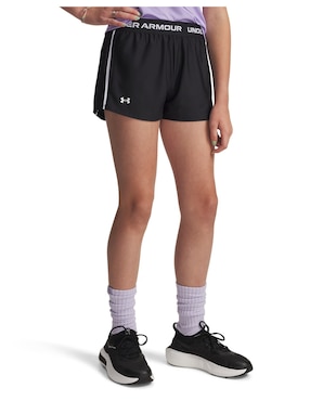 Short con bolsillos Under Armour para entrenamiento niña