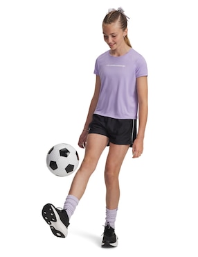 Short con bolsillos Under Armour para entrenamiento niña