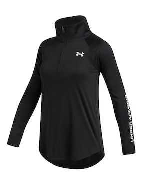 Sudadera Under Armour UA Tech Wordmark HZBLK para niña