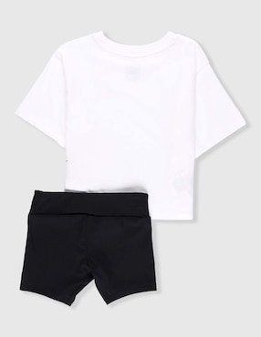 Conjunto deportivo regular Nike con elástico para niña