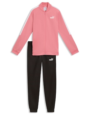 Conjunto deportivo regular Puma con elástico para niña