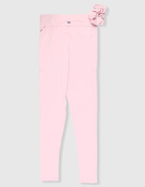 Malla Pink Fit compresión baja para niña