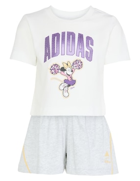 Conjunto Adidas LG Dy Mi T Set de algodón para niña