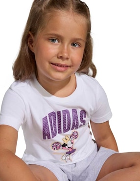 Conjunto Adidas LG Dy Mi T Set de algodón para niña