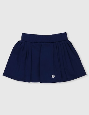 Falda short deportiva Pink Fit para entrenamiento niña