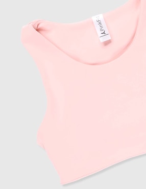 Set top deportivo Pink Fit para entrenamiento niña