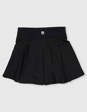 Falda short deportiva Pink Fit para entrenamiento para niña