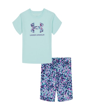Conjunto deportivo regular Under Armour con elástico para niña
