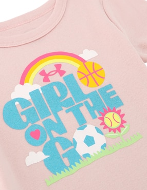 Conjunto deportivo regular Under Armour con elástico para niña