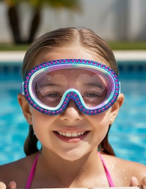 Goggles visor Mermaids 123 para natación de niña