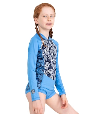 Wetsuit fullsand estampado floral para niña