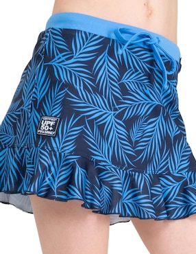 Falda short deportiva fullsand para natación niña