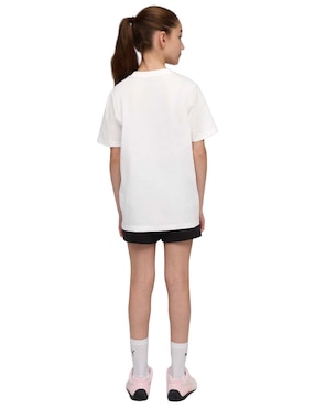 Conjunto deportivo Puma Ess No1 Logo Tee and Shorts Set G de algodón para niña
