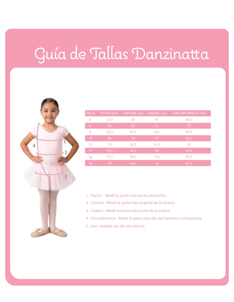 Leotardo de ballet para niña 9