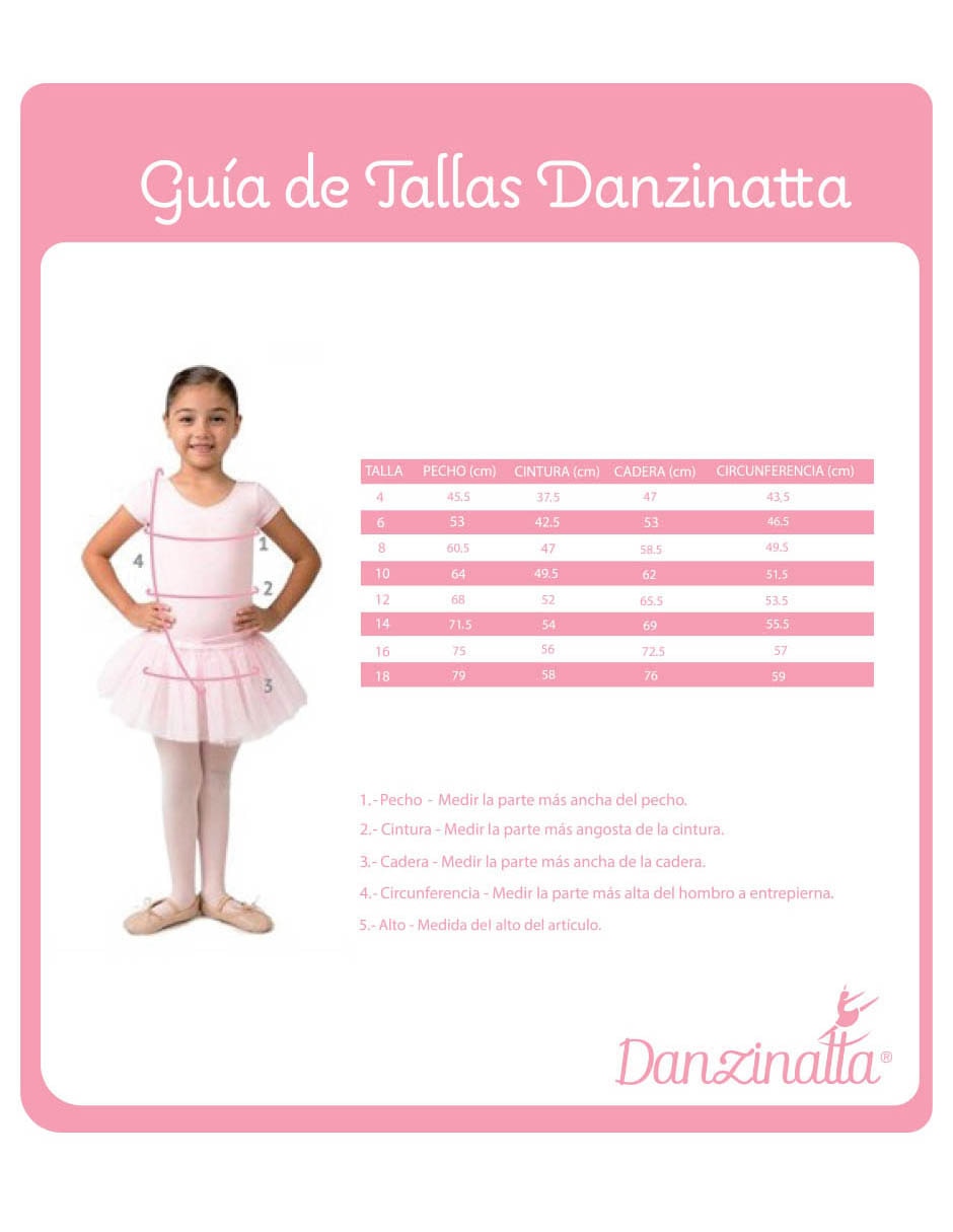 Playera deportiva para ballet para niña 4
