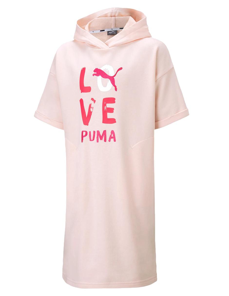 vestido puma rosa