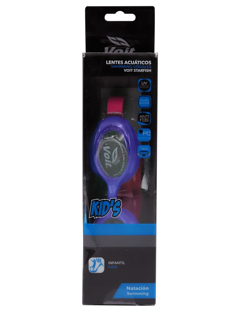 Goggles de puente fijo para natación de niña 3