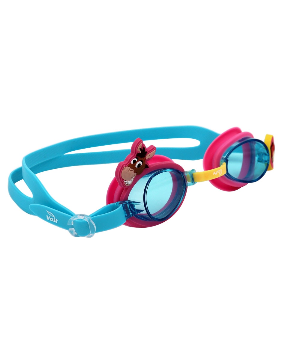 Goggles de puente fijo para natación de niña 2
