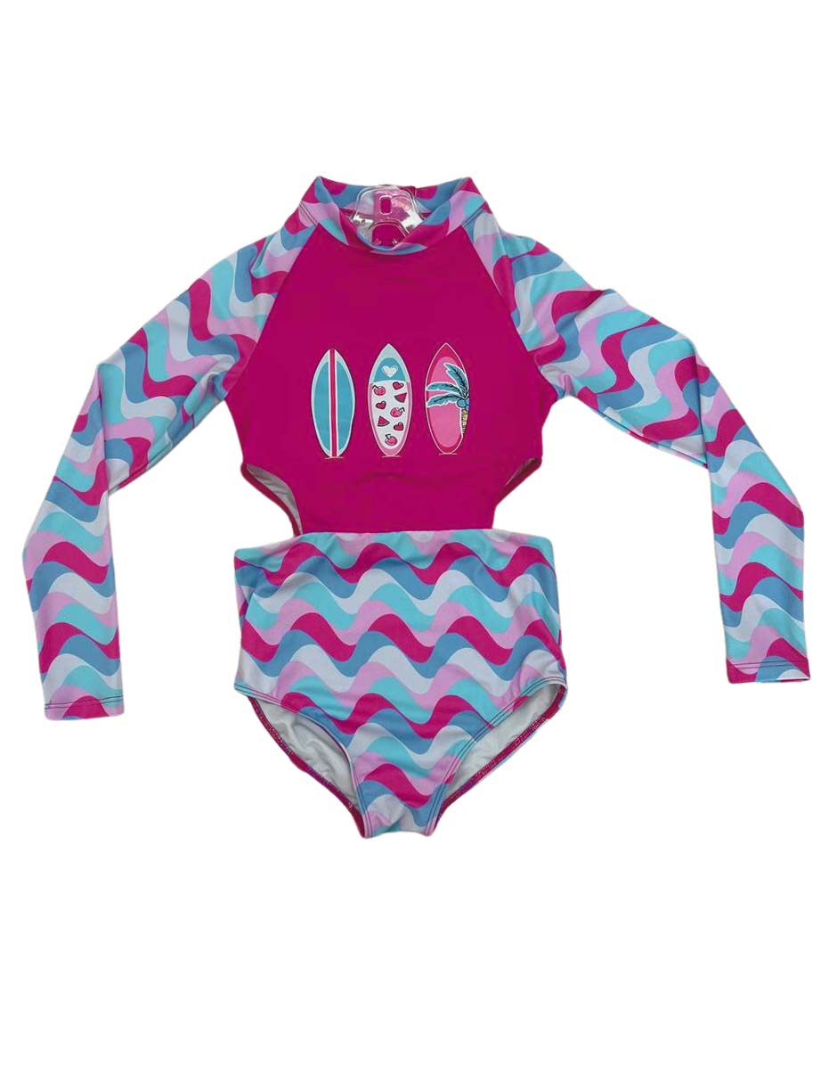 Bodysuit estampado gráfico para niña 1