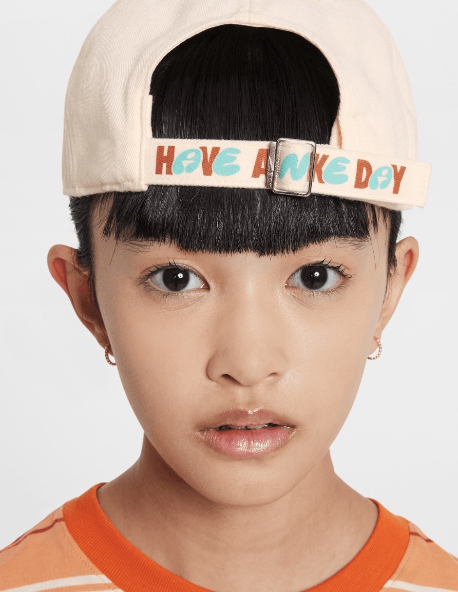 Gorra con visera curva hebilla para entrenamiento infantil 6