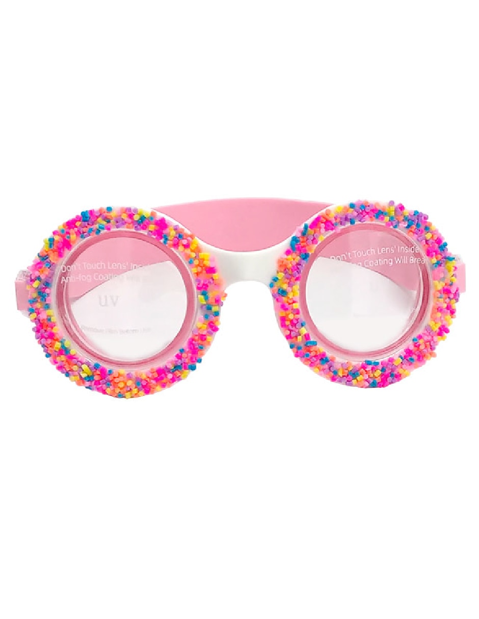 Goggles de puente fijo para natación de niña
