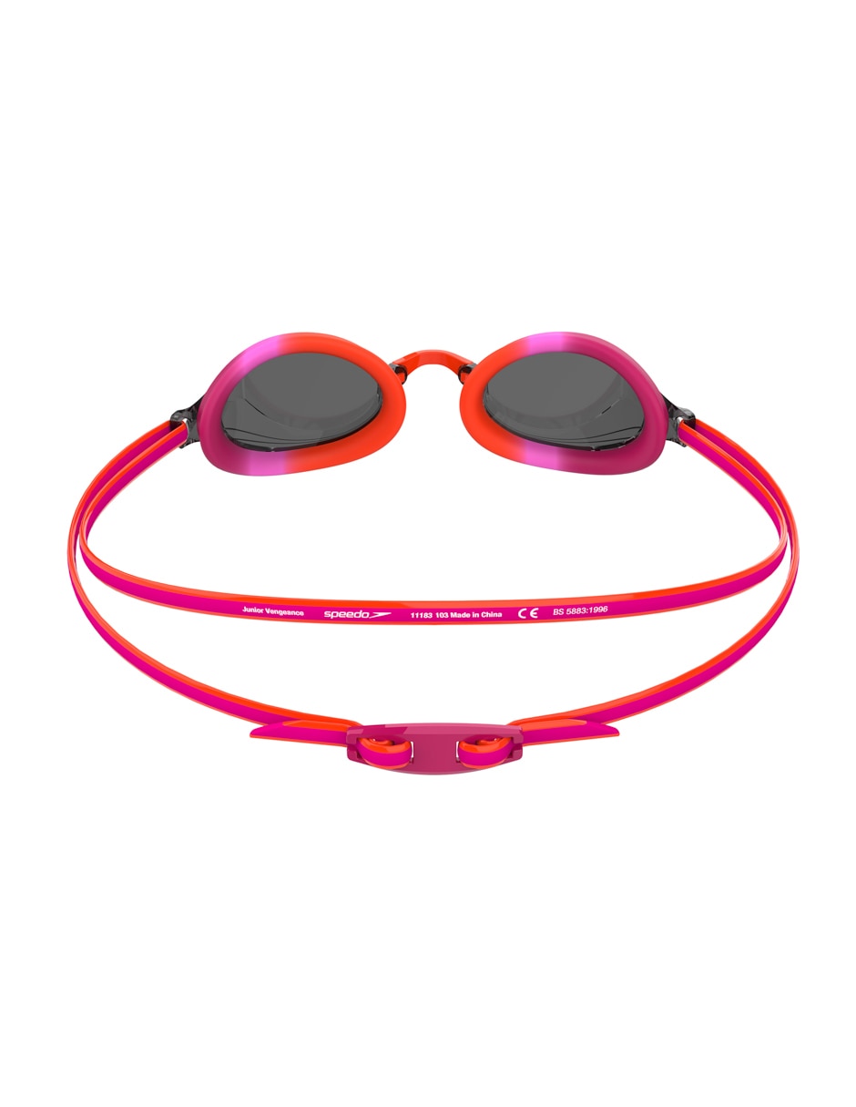 Goggles de puente intercambiable para natación de niña