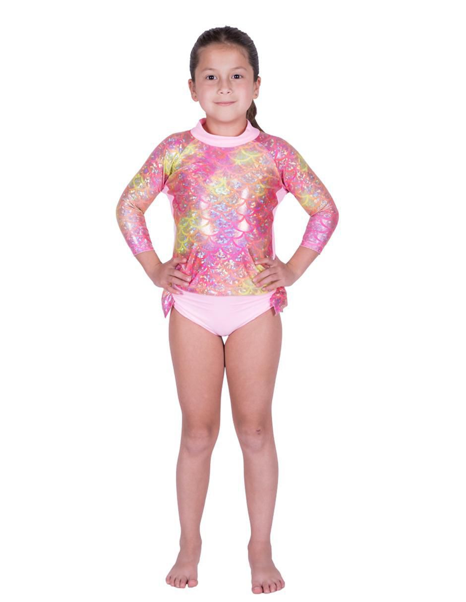Wetsuit estampado para niña