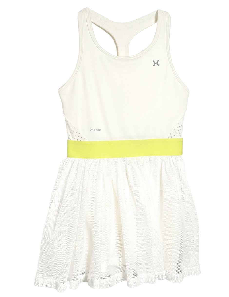Vestido corto entrenamiento para niña