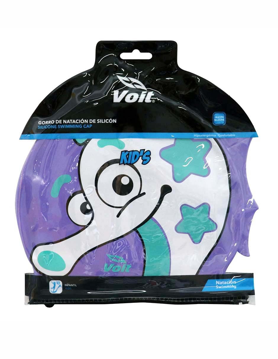 Gorra para natación de silicón para niña 3