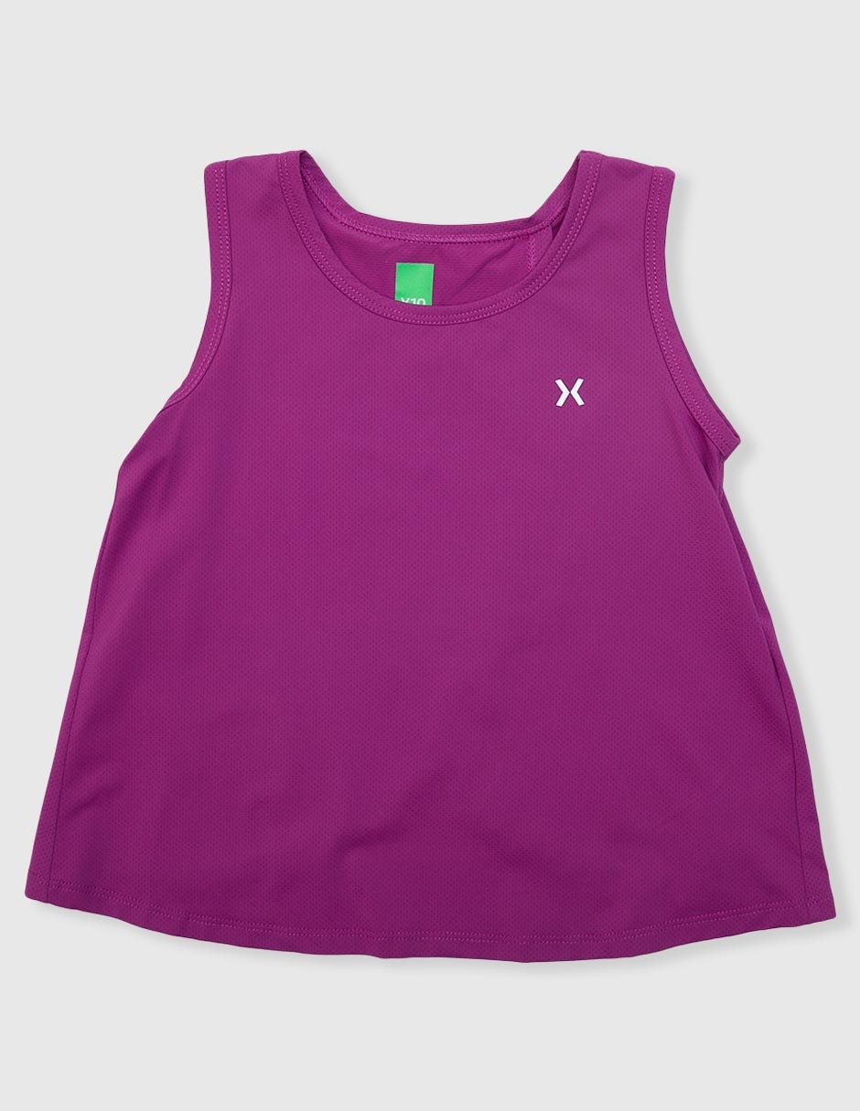 Tank top para entrenamiento de niña Tank top para entrenamiento de niña