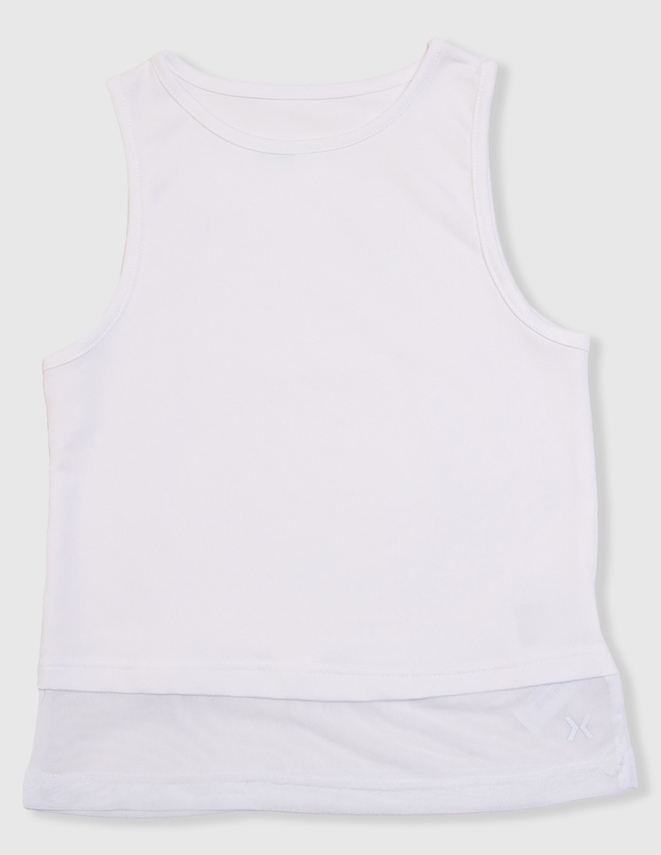 Top deportivo para entrenamiento niña