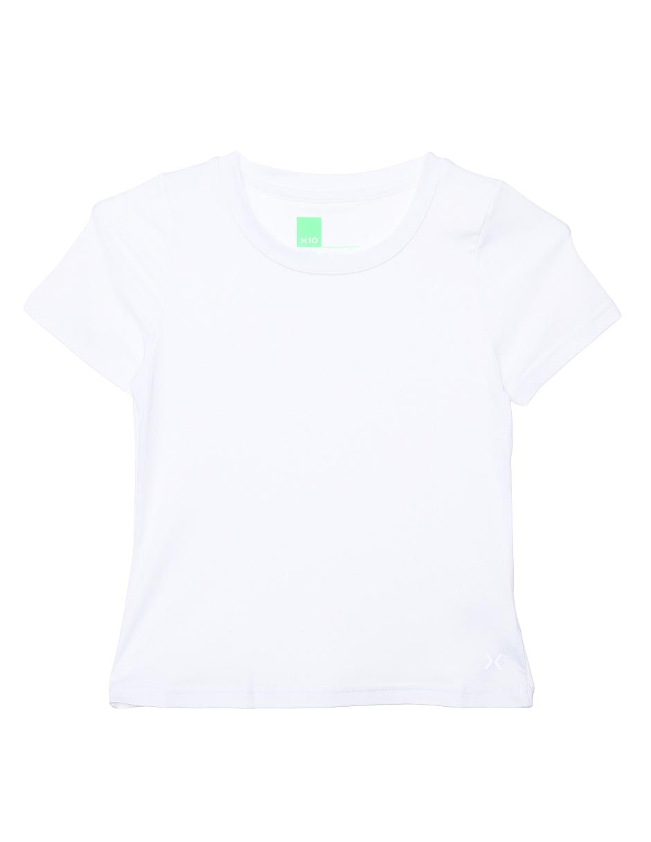Playera deportiva para entrenamiento de niña Playera deportiva para entrenamiento de niña