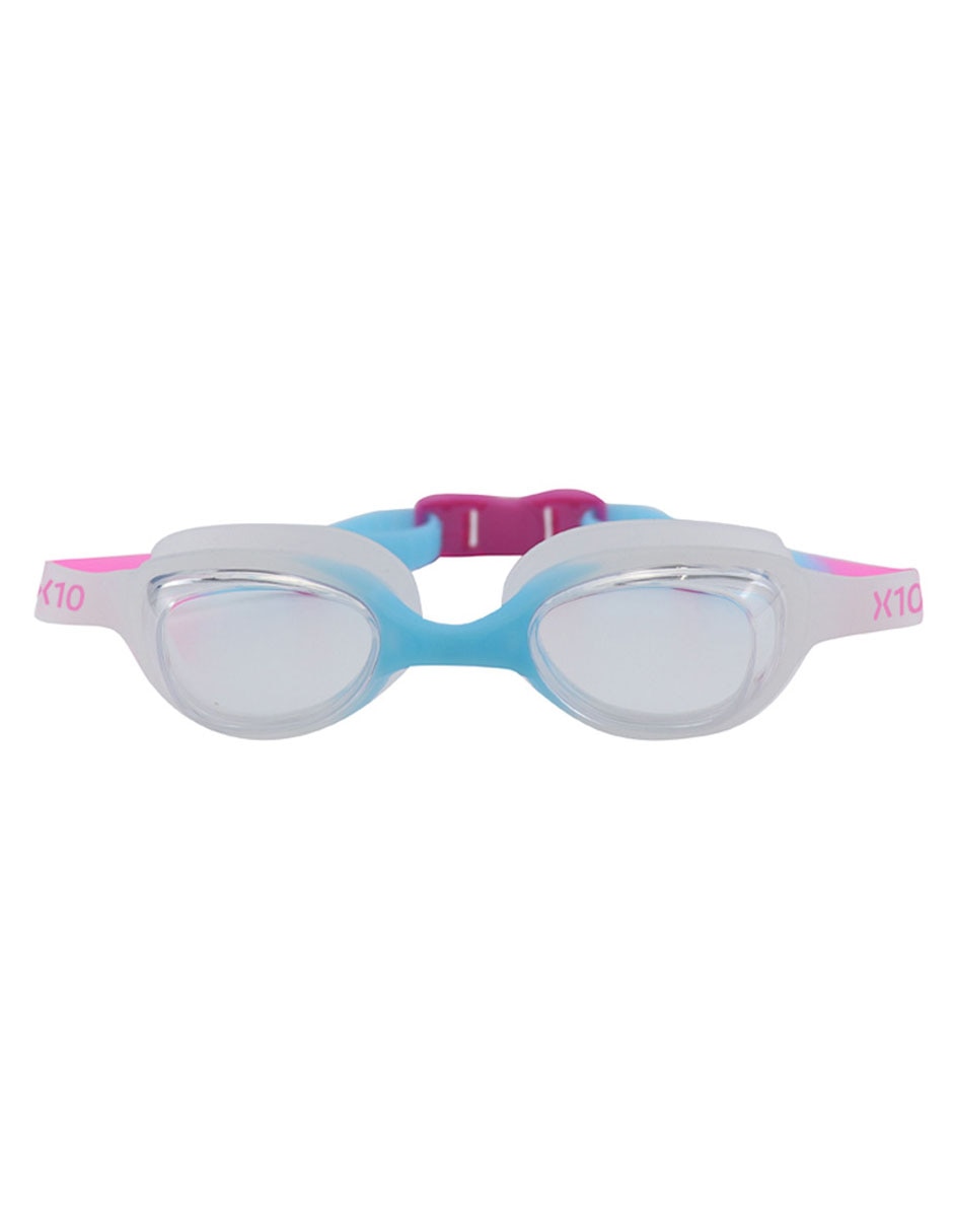 Goggles de puente fijo para natación de niña