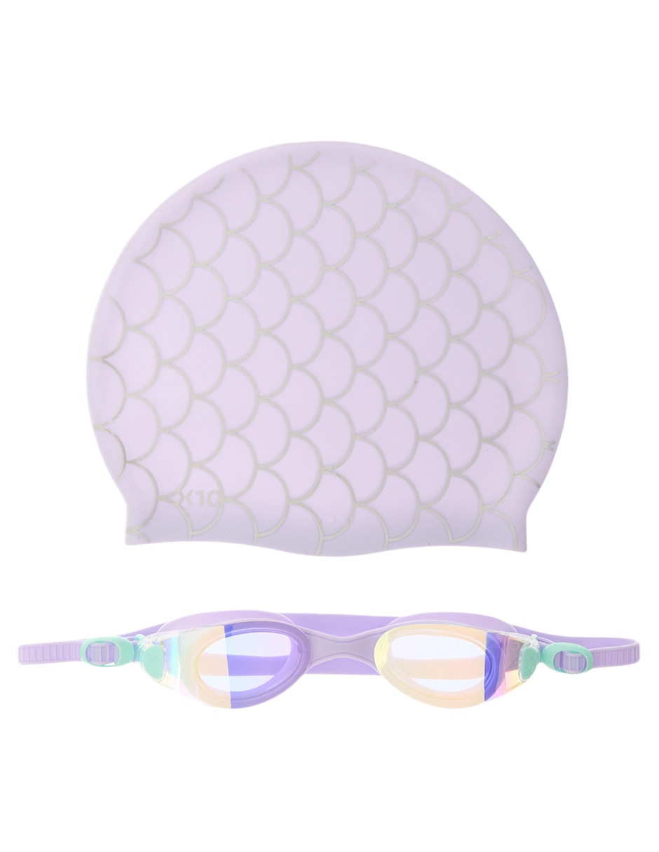 Set acuático de puente fijo para natación de niña