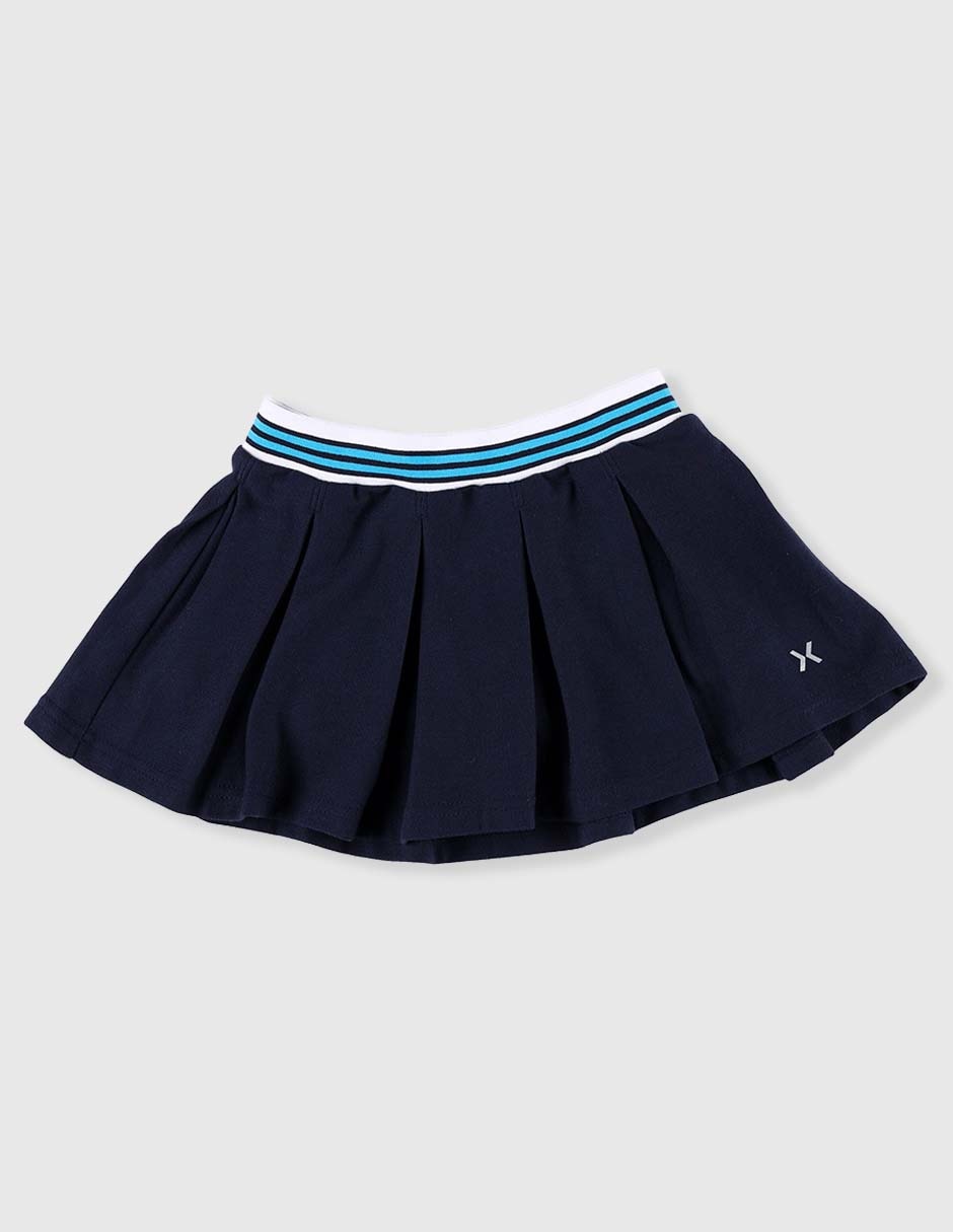 Falda short deportiva para entrenamiento niños grandes Falda short deportiva para entrenamiento niños grandes