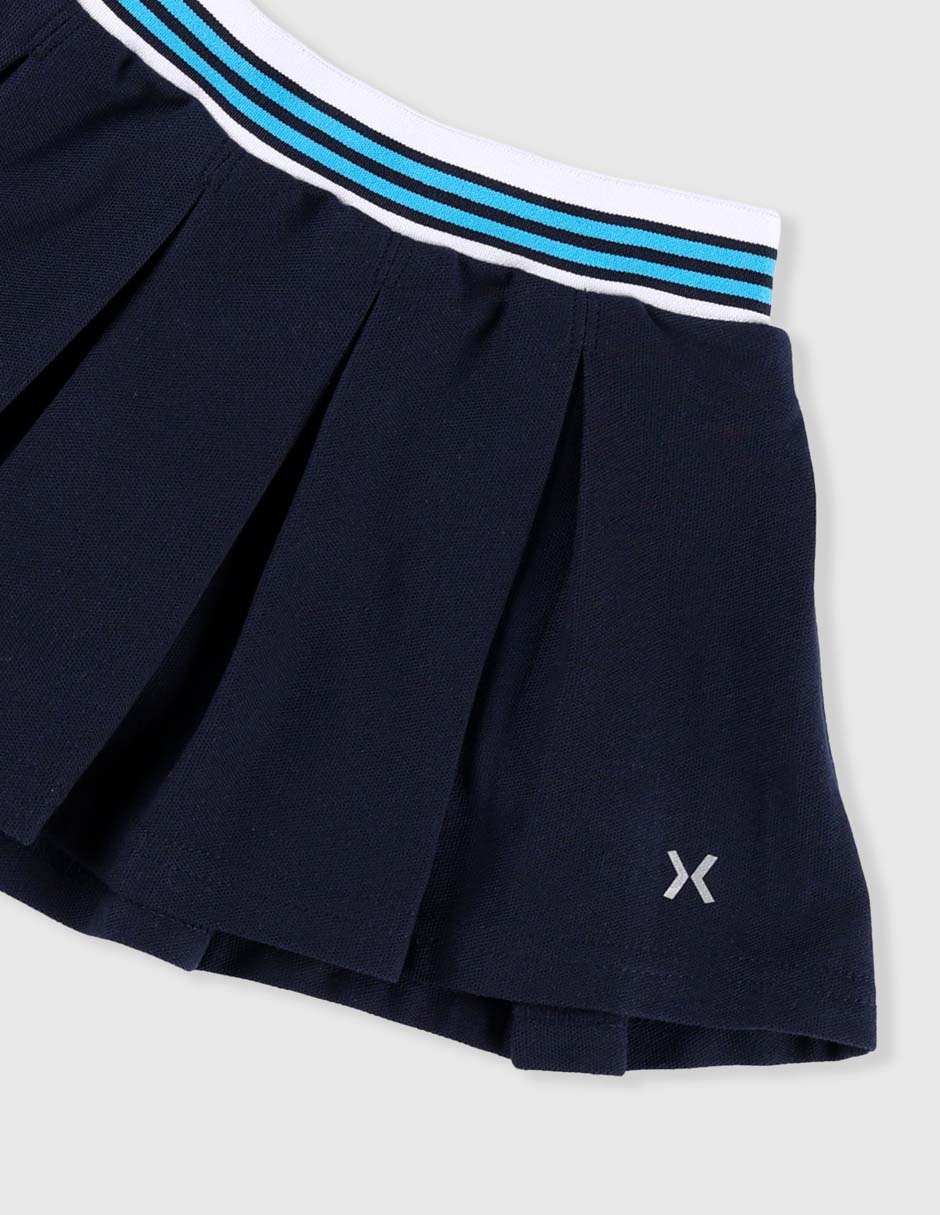 Falda short deportiva para entrenamiento niños grandes 3