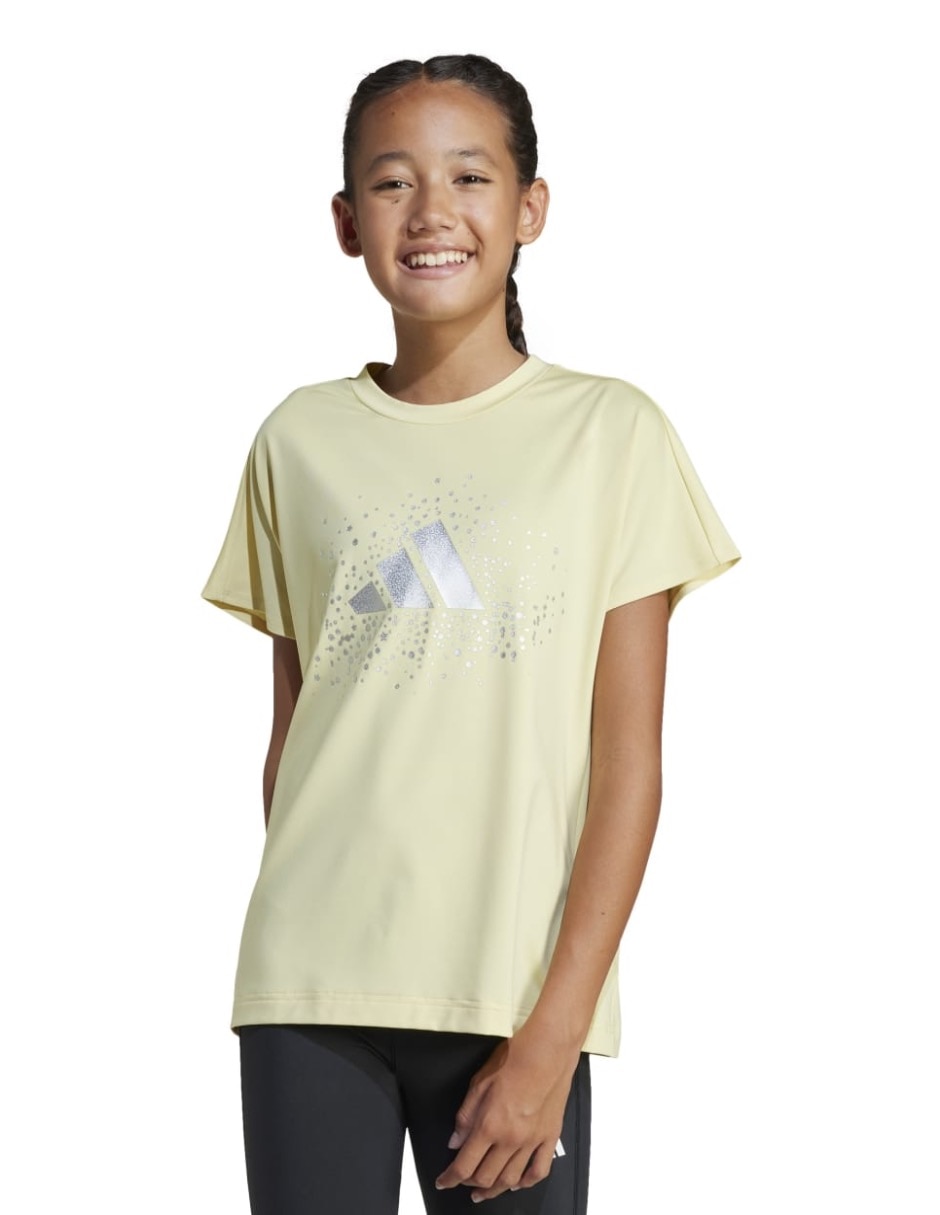 Playera deportiva para entrenamiento de niña Playera deportiva para entrenamiento de niña
