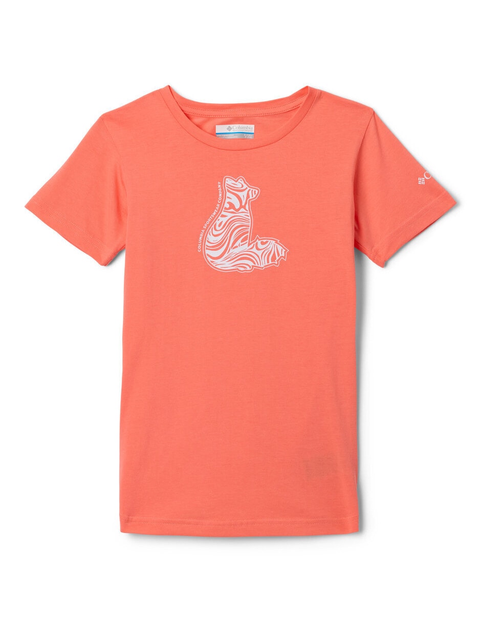 Playera deportiva para senderismo de niña Playera deportiva para senderismo de niña