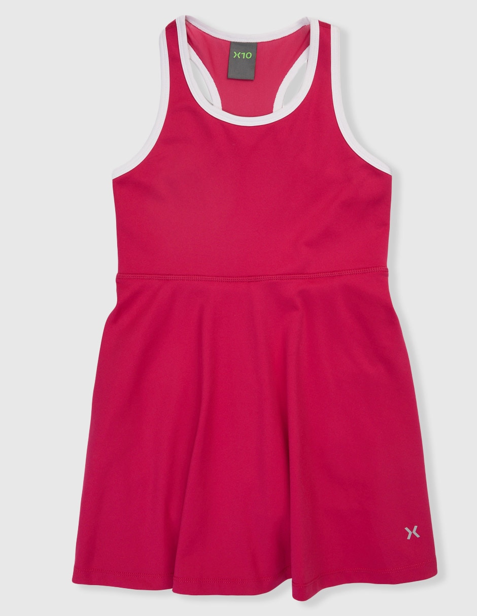 Vestido corto tennis para niña