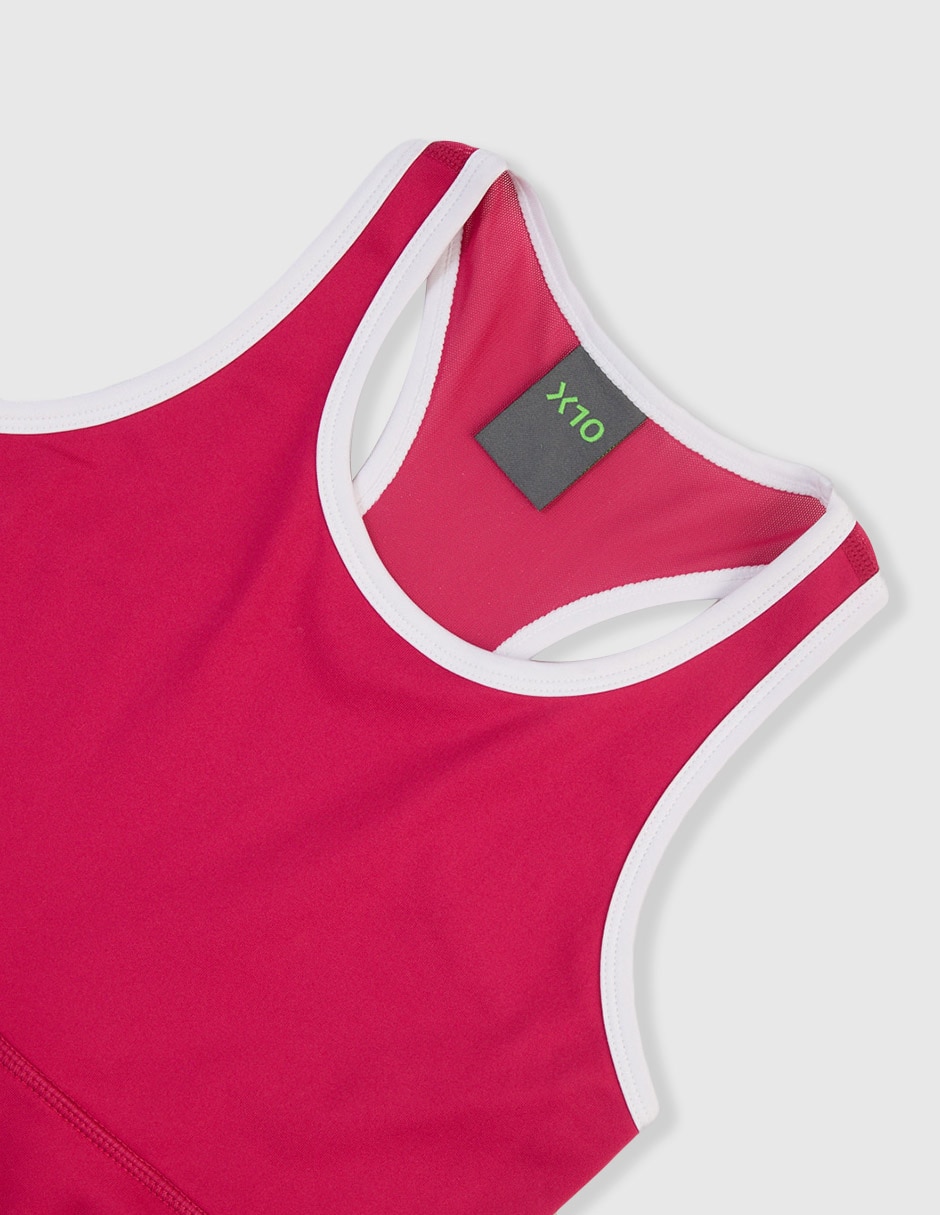Vestido corto tennis para niña 3