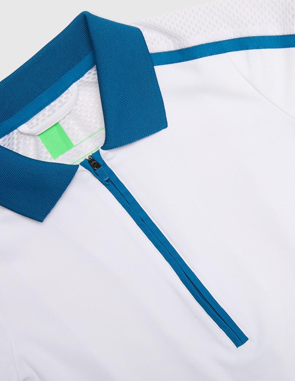 Playera tipo polo para niña 3