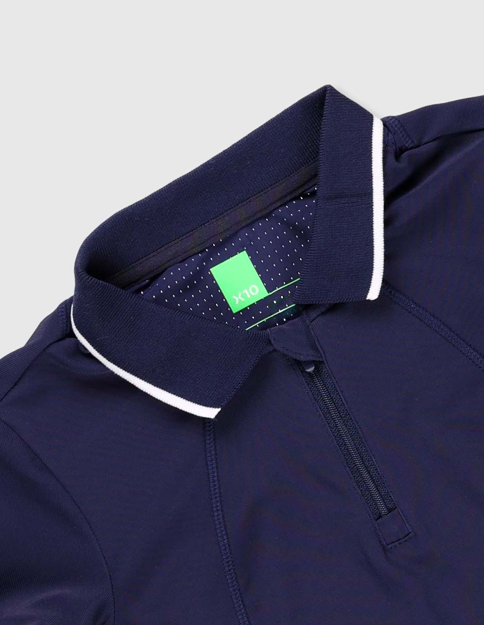 Playera tipo polo para niña 3