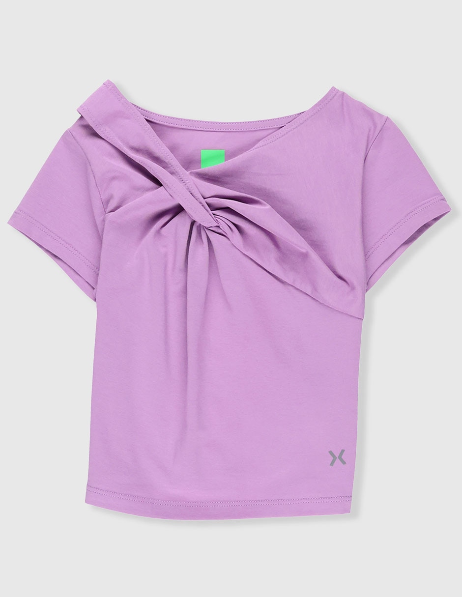 Playera deportiva para entrenamiento de niña