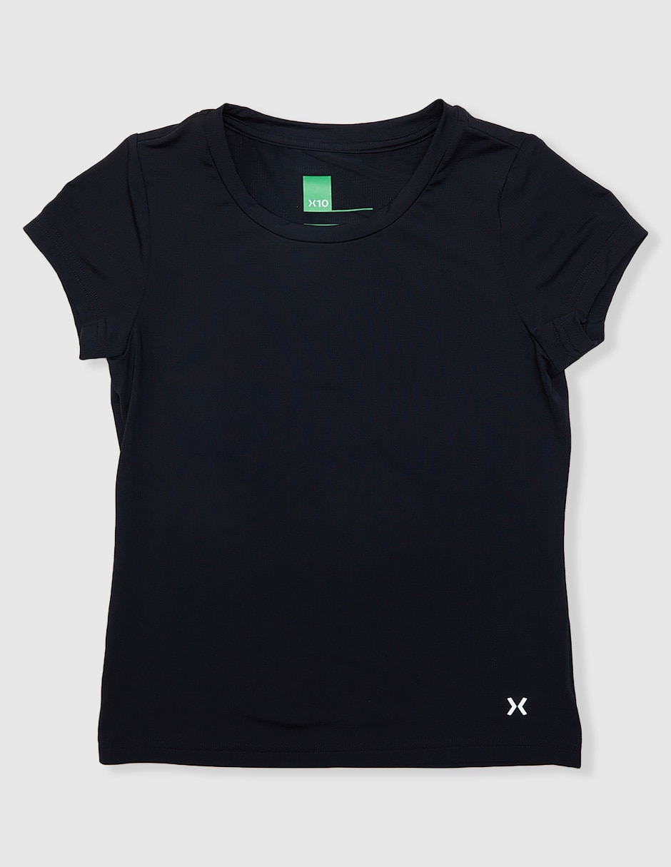 Playera deportiva para entrenamiento de niña Playera deportiva para entrenamiento de niña