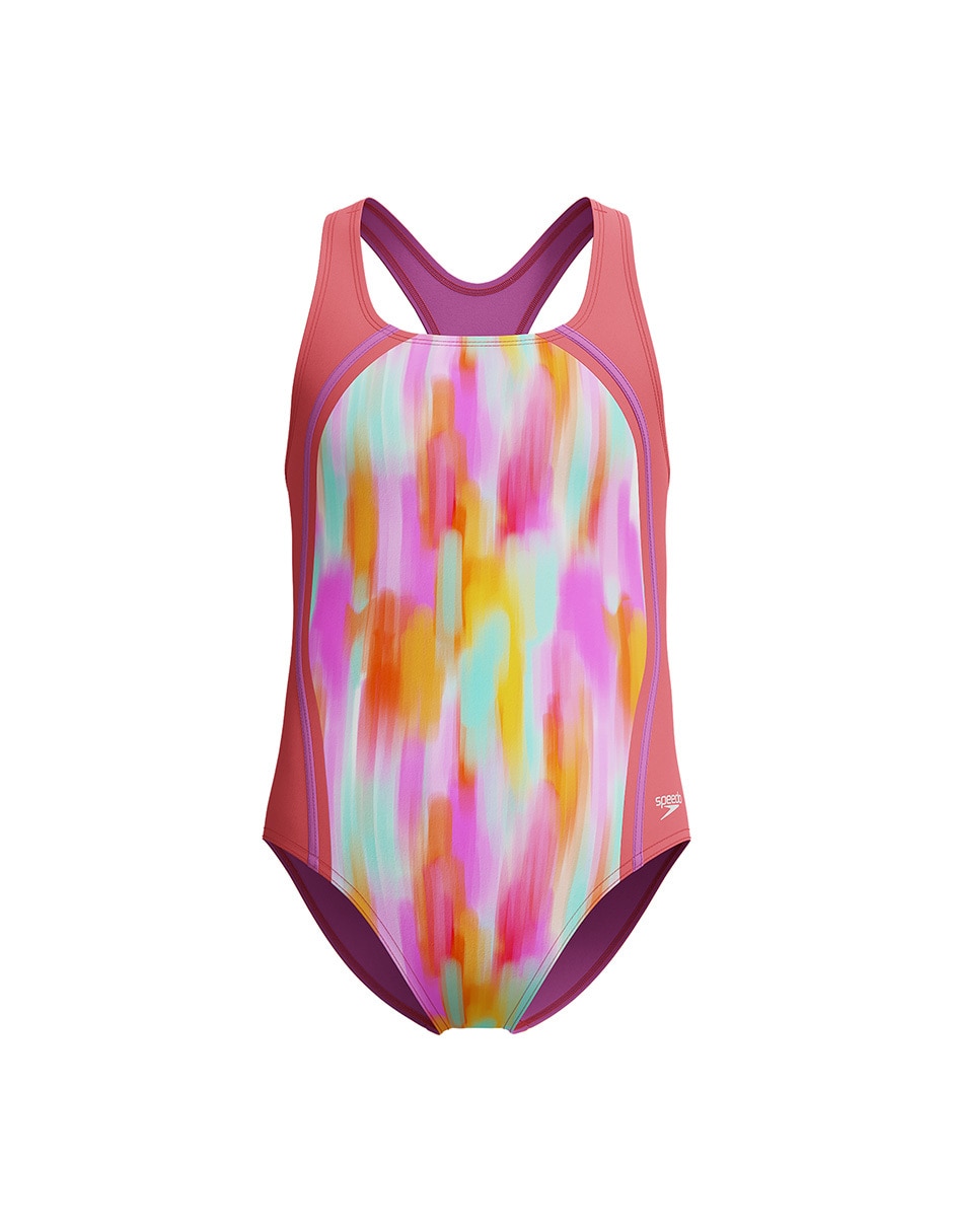 Traje de baño completo deportivo para niña