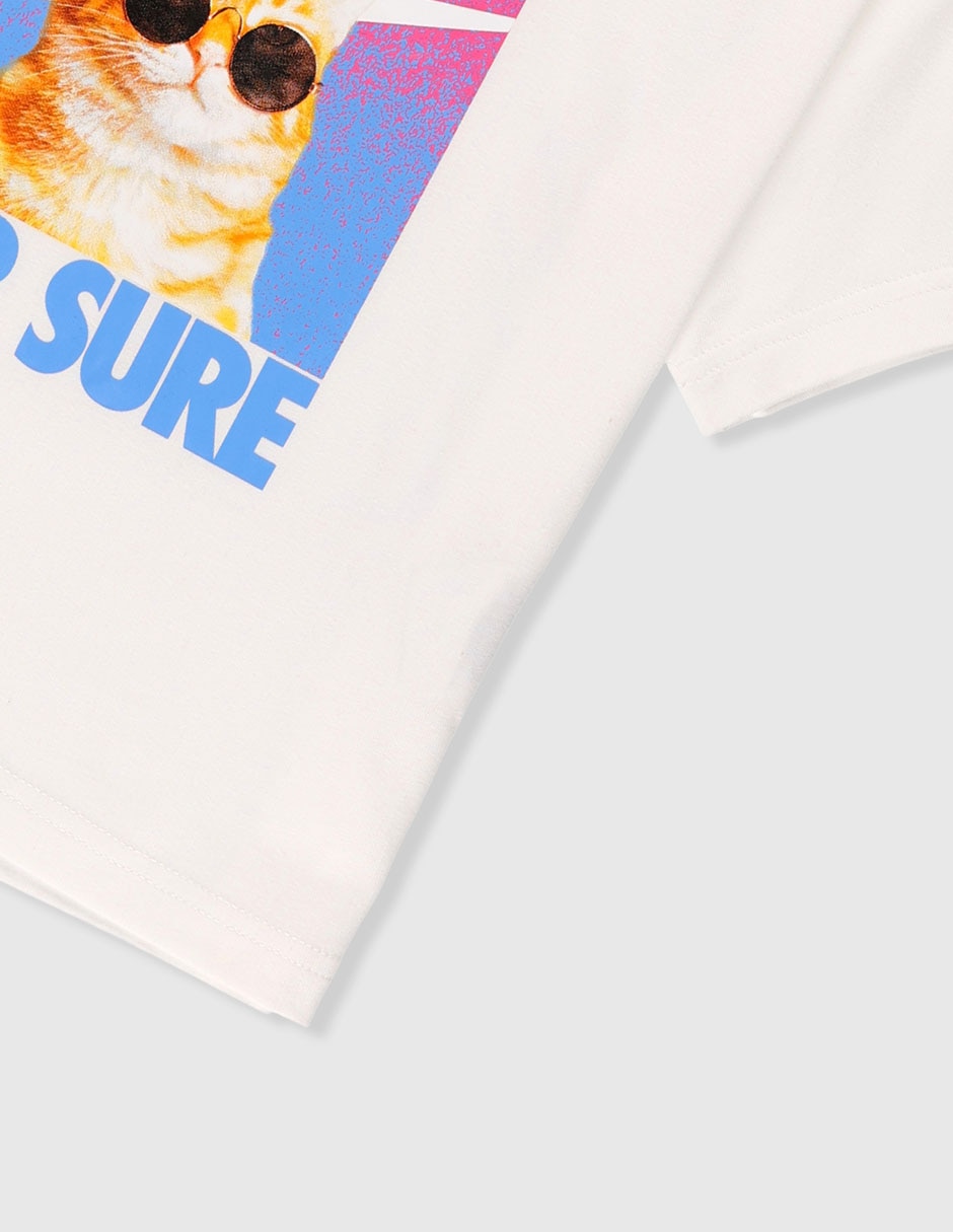 Playera deportiva casual de niña 4